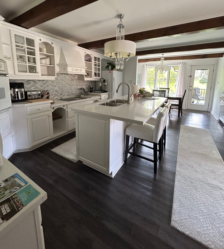 Kitchen wide view