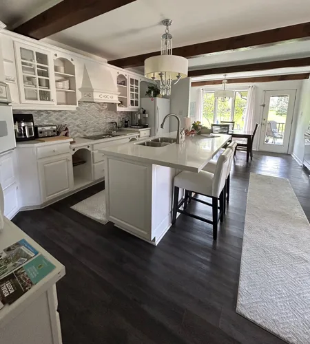 Kitchen wide view
